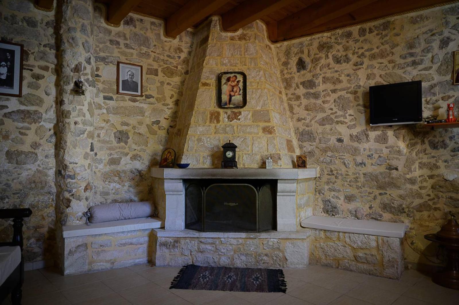 Traditional Stone Mezonete Krousonas  Exterior foto